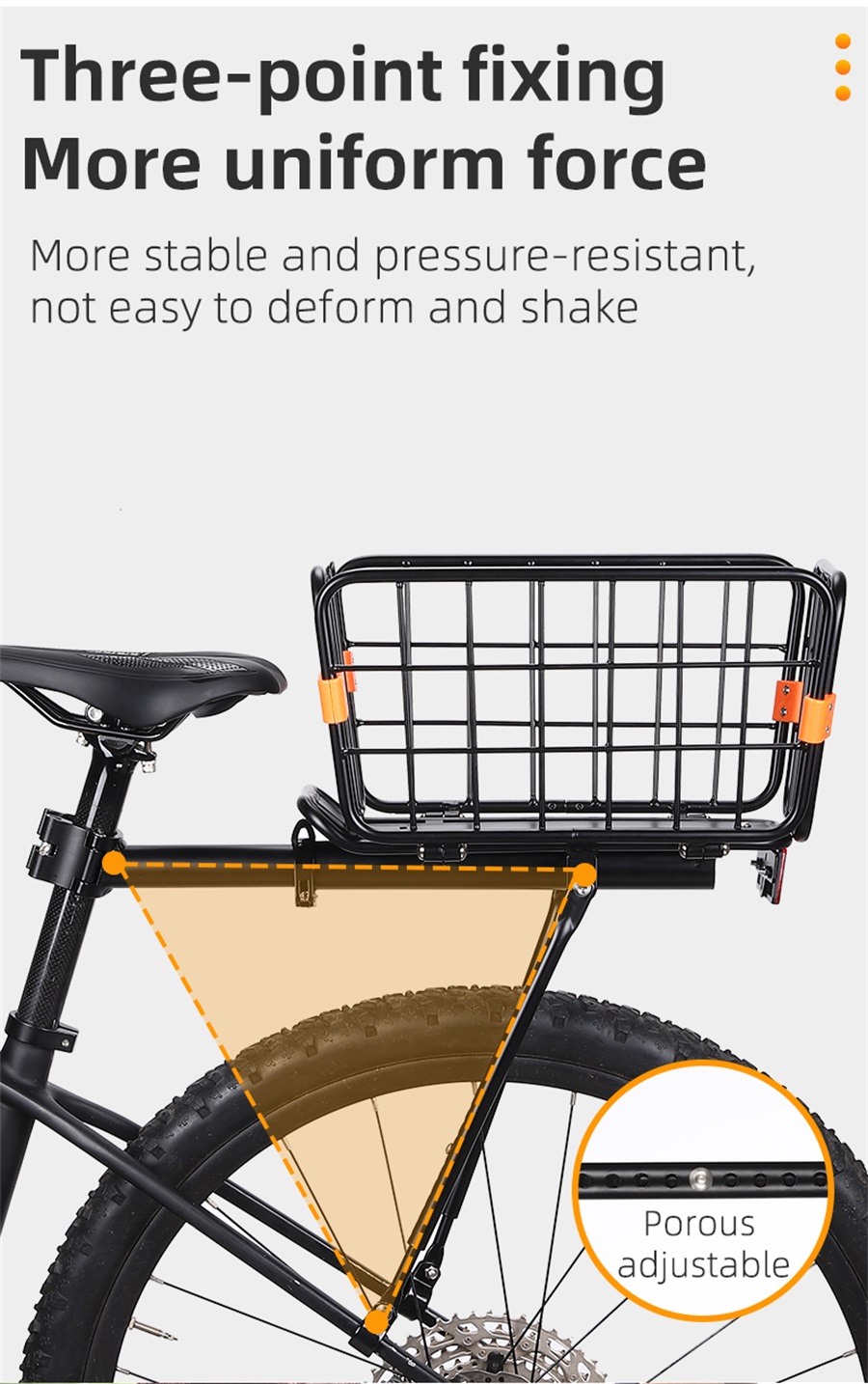West Biking Fahrrad träger aus Aluminium legierung