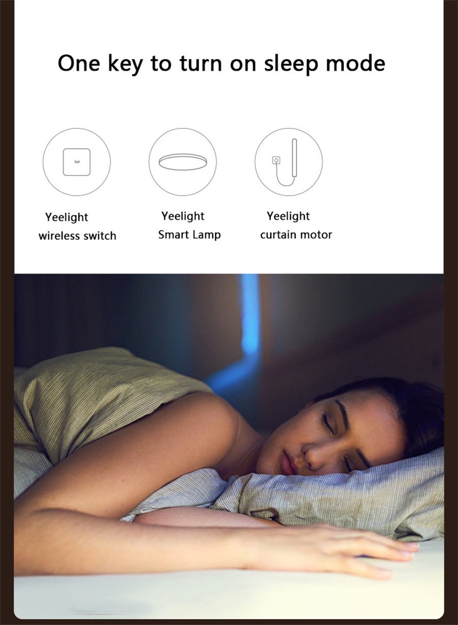 Commutateur de télécommande Bluetooth intelligent Yeelight