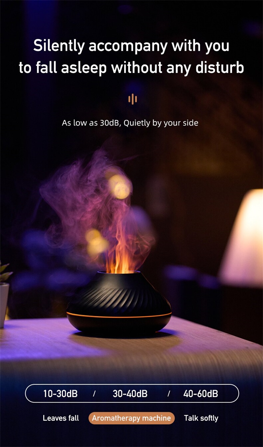 Flames aroma therapy humidifier