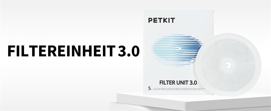 PETKIT CYBERTAIL Eversweet Filter 3.0 5pcs pour fontaines à eau