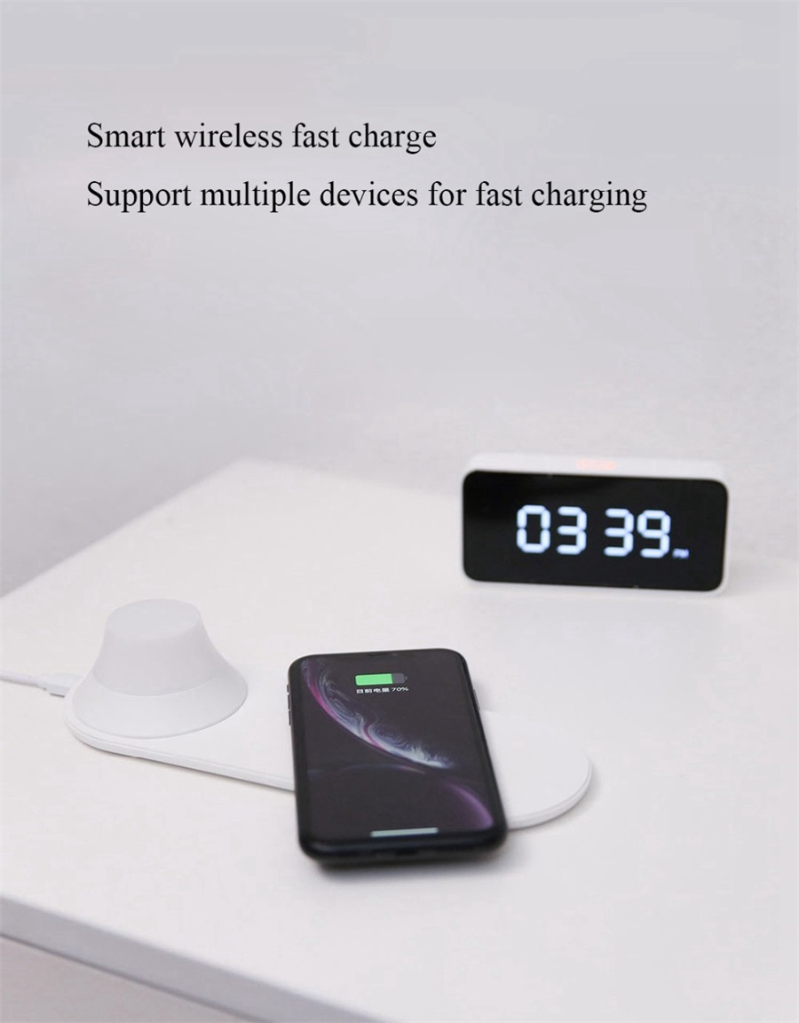 Yeelight Wireless Charger with LED Night Light