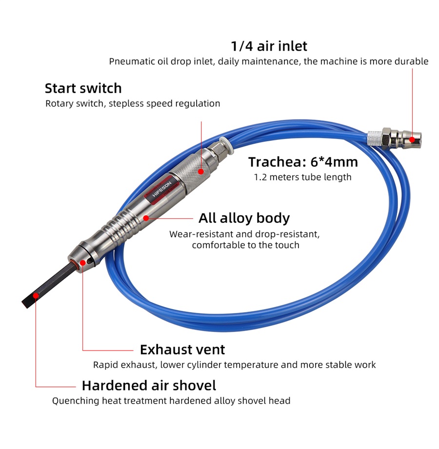 Hifeso Mini pneumatic chisel