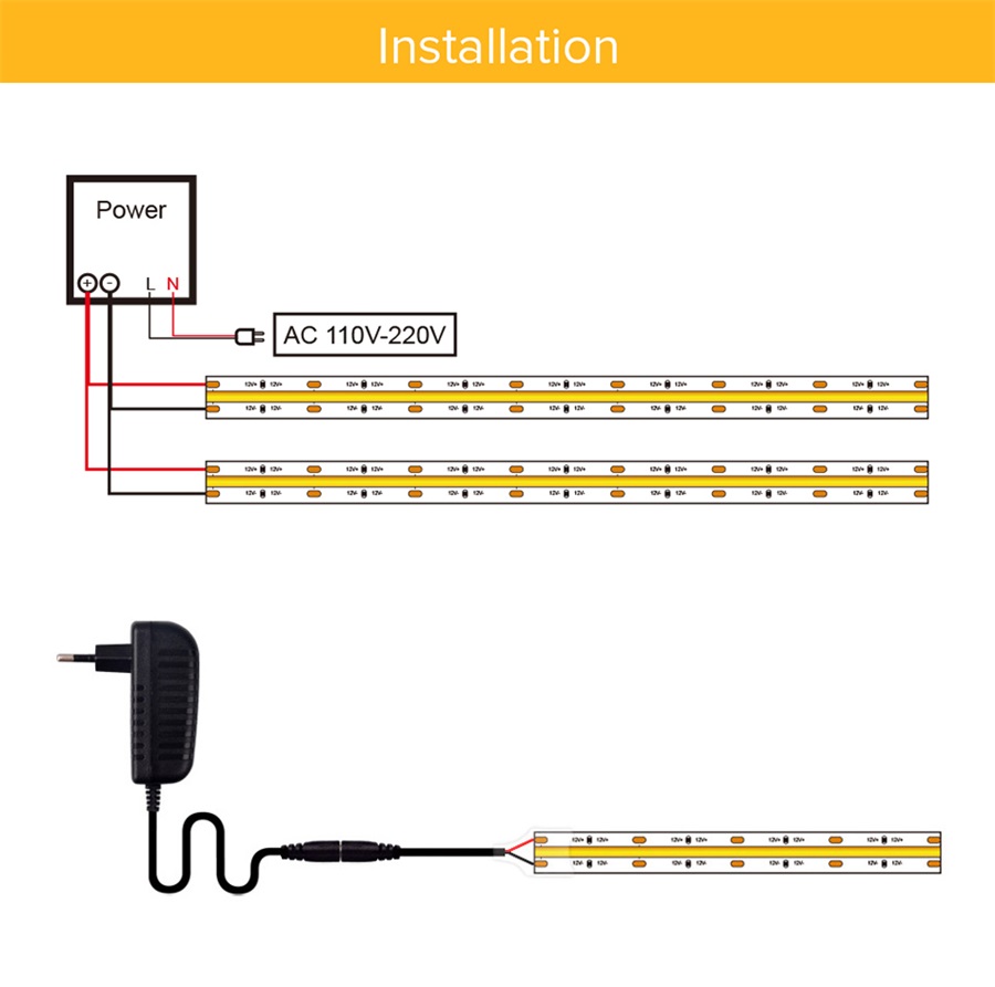 LED Streifen Licht 