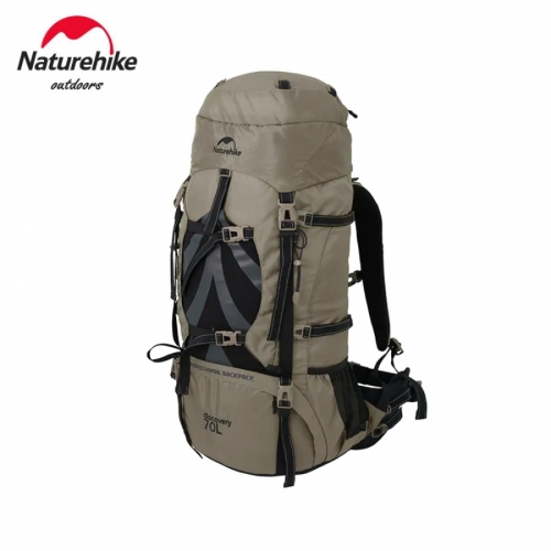 NatureHike sac à dos de camping 70l, sac de voyage pour hommes, sac à dos d'escalade, grand sac de rangement pour randonnée