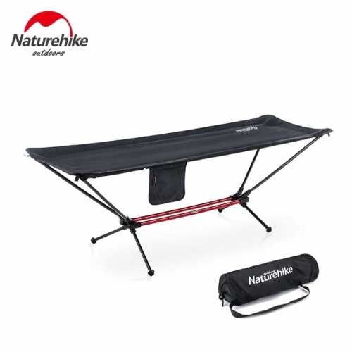 NatureHike hamac pliant avec support en alliage d'aluminium, lit de Camping simple d'extérieur, Portable