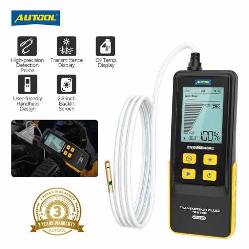 Autool AS505 Testeur d'huile de moteur automobile avec analyse numérique pour outil de réparation pour moteur essence et moteur diesel