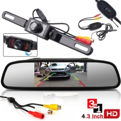 HD 4.3 inch Mirror Parken Rückfahrkamera