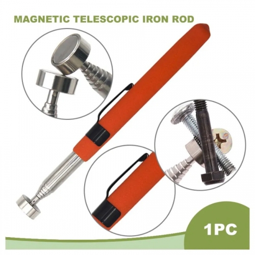 Tige de fer d'aspiration magnétique rétractable de 8 livres, extracteur de bière portable multifonction, clip de stylo, outils de réparation automobil