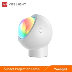 Yeelight arc-en-ciel coucher de soleil rouge projecteur Led veilleuse soleil Projection lampe de bureau avec base magnétique rotation libre 360