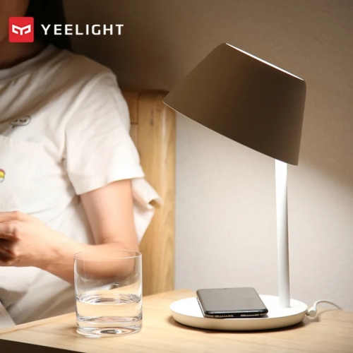 Yeelight YLCT03YL lampe de nuit intelligente WIFI tactile réglable 18W LED charge sans fil pour iPhone
