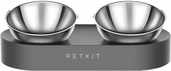 PETKIT CYBERTAIL Stainless Steel Elevated Bowl Non-Slip No Spill Feeding Bowls for Cats and Small Dogs