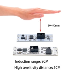 Kurze Entfernung Scan Sensor Touch Schalter Kapazitive Modul LED Dimmen Control Lampen Aktive Komponenten 5V-24V 3A