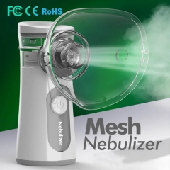 Auto clean Inhale Nebulizer Handheld silent Mesh Atomizer nebulizador for children
