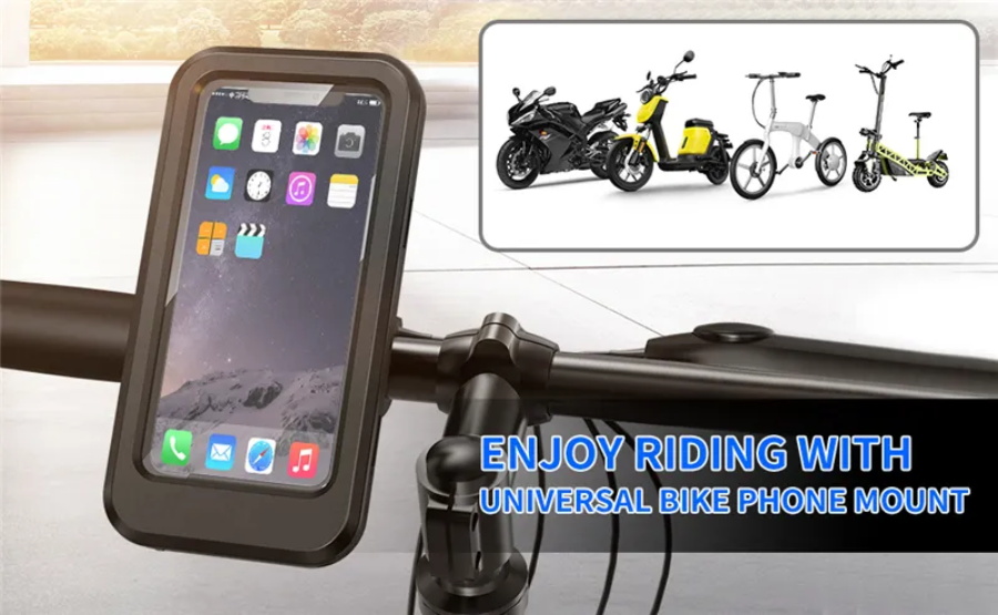 Motorcycle bike phone holder