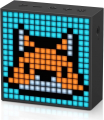 DIVOOM Timebox-Evo Pixel Art Portable Bluetooth Speaker with Programmable 256 LED Panel