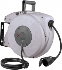 Enrouleur de câble automatique Câble d'alimentation pour tambour de câble automatique - Câble d'extension d'enroulement 15M avec H07RN-F 3G1.5