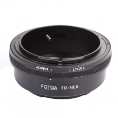 FOTGA Bague adaptateur d'objectif pour Canon FD FL vers Sony E Mount NEX-C3 NEX-5N NEX-7 NEX-VG900