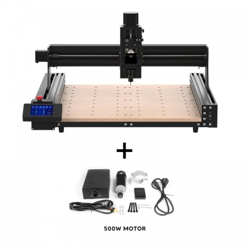 TwoTrees TTC450 CNC routeur pour bois bricolage Mini Machine de gravure Laser + 500W moteur