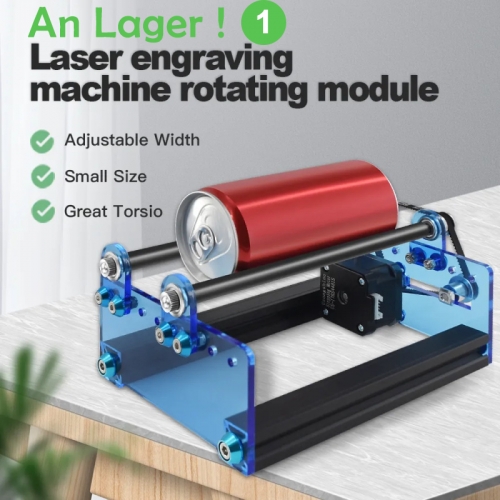 Twotrees – imprimante 3d, machine de gravure Laser, axe Y, Module de gravure à rouleau rotatif pour graver des objets cylindriques, des canettes