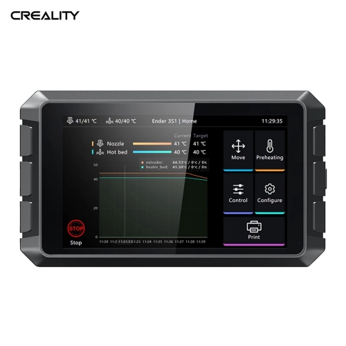 CREALITY 3D Sonic Pad 7 pouces RAM 2G ROM 8G 64 Bit 1024*600 Multi Touch Screen pour imprimante Ender-3 V2/Ender-3 S1/Ender-3 S1 Pro