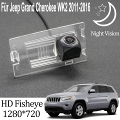 1280*720 HD à Vision nocturne Caméra de recul pour  Jeep Grand Cherokee WK2 2011-2016