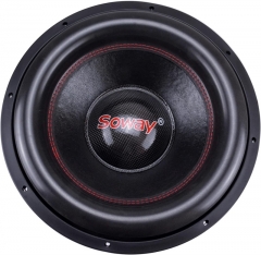 Soway SW15-37A 15 Inch RMS 2500W Best Car Subwoofer for Car with Amplifier 88DB Power 5000W Car Audio Subwoofer