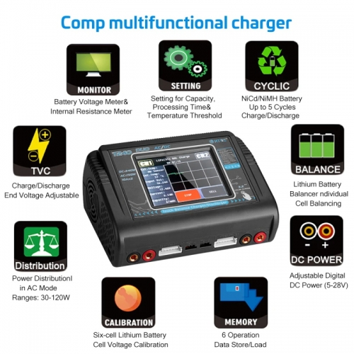 Chargeur de batterie haute puissance HTRC T240