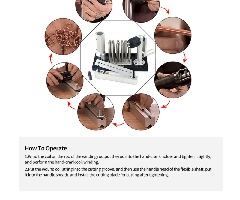 Jump ring manufacturer tools