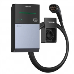 Topdon PulseQ AC Lite 22kw/11kw/7kw 16A 32A Type2 support mural intelligent charge rapide voiture électrique AC EV Station de recharge