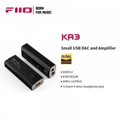 FiiO JadeAudio KA3 Type C 3.5/4.4 Jack Headphone Amplifier