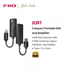 FiiO/JadeAudio-KA1 Rollenmaschinenlinie Typc zu 3,5mm dongle