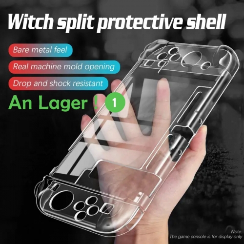 Coque transparente en TPU souple cadre de protection pour Console de jeu Nintendo Switch accessoires