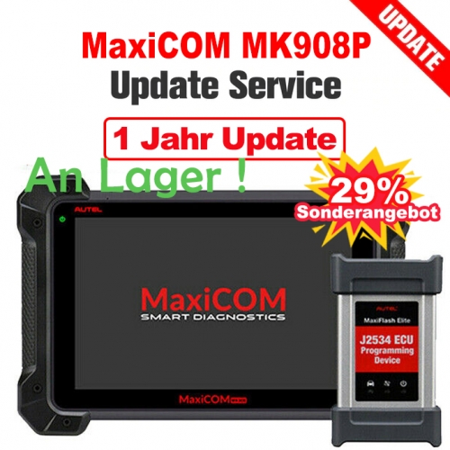The Absolutely Special Offer for One Year Update Service for Autel MK908P