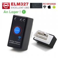 ELM327 V1.5 mit PIC18F25K80 Chip MINI ELM327 Bluetooth 4.0 / Wifi OBD2-Scanner-Codeleser für Android / IOS 12V Car Auto-Diagnosetool