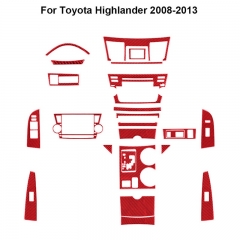Garniture intérieure 25 pièces pour Toyota Highlander 08-13