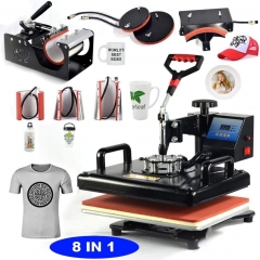 8-in-1 heat press machine