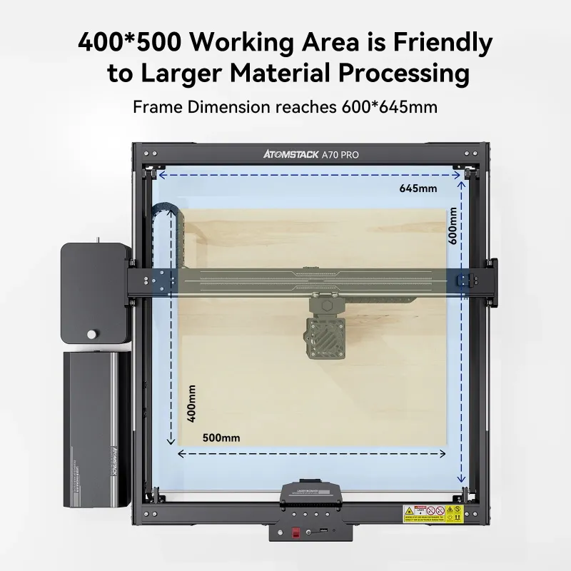 ATOMSTACK A70 PRO Laser Graviermaschine