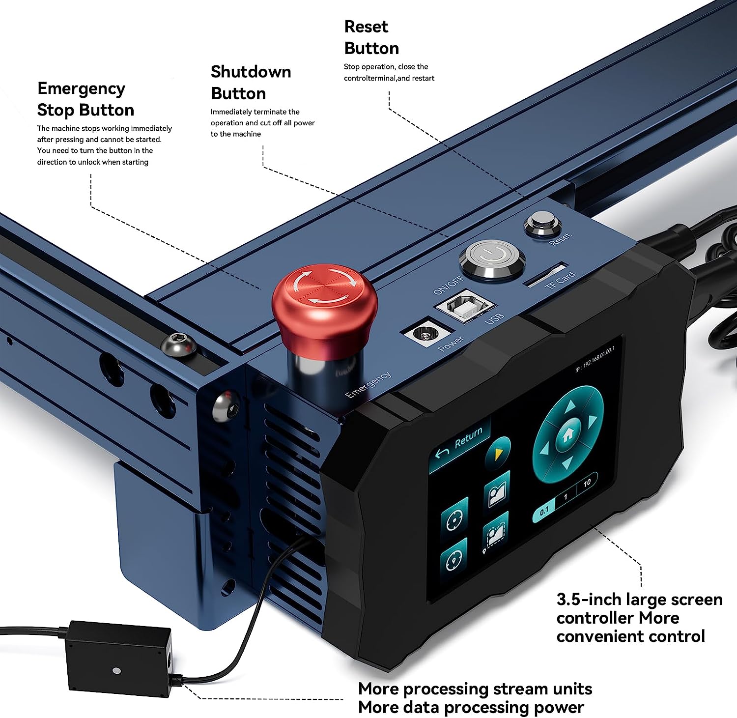 ATOMSTACK A40 PRO Laser Graviermaschine