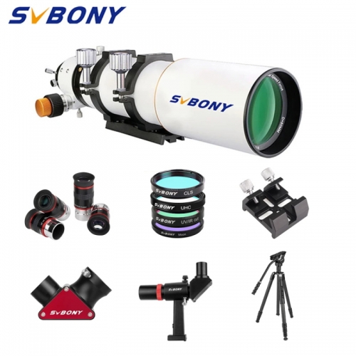 Svbony sv503 telescope, 80ed/f7 telescope ota focal length 560mm set, for visual observation