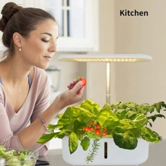 Système hydroponique LED élèvent le système de culture à spectre complet léger pour les plantes d'intérieur, les semis de fleurs et les légumes