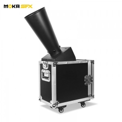 Moka Confetti Cannon DMX CO2 Confetti Blaster Machine Remote Rainbow Paper Shooter for Stage Event Celebration Jet 12 Meters