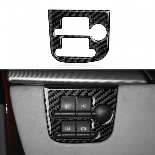 Garniture autocollante en Fiber de carbone pour sortie d'air arrière de voiture, accessoires pour Alfa Romeo 159, 2004 – 2011