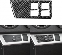 AFS RVM Off-Tasten-Abdeckungsaufkleber für das linke Armaturenbrett,Mazda 3 Axela 2010-2013, seitliches Armaturenbrett, Konsolenschutz,Tastenabdeckung