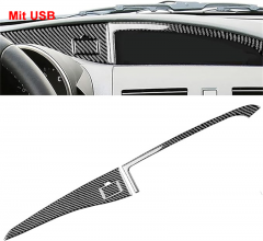 Autocollant de tableau de bord intérieur de voiture en fibre de carbone, compatible avec Mazda 3 Axela 2010-2013 Mazdaspeed 3