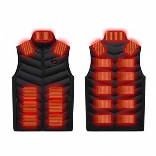 Heating Vest Large Area Intelligent Constant Temperature Electric Heating Vest Adjustable USB