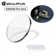 Sculpfun s30/s30 pro laser len 6 pièces lentille standard pour surface renforcée Ultra-11W anti-huile et anti-fumée facile à installer