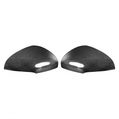For Mercedes Benz CLA 200 W118 2020 Rearview Mirror Sticker Real Carbon Fiber Sticker Car Interior Accessories