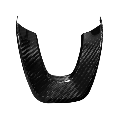 For Mercedes Benz CLA 200 W118 2020 U-shaped steering wheel lower lip sticker Real carbon fiber sticker Car interior accessories