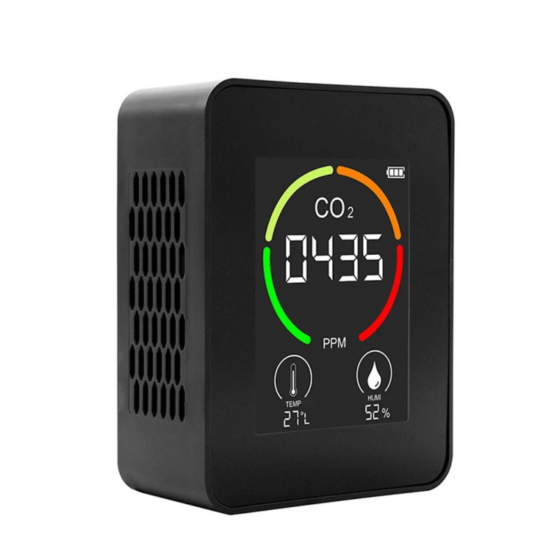 CO2 temperature humidity monitor