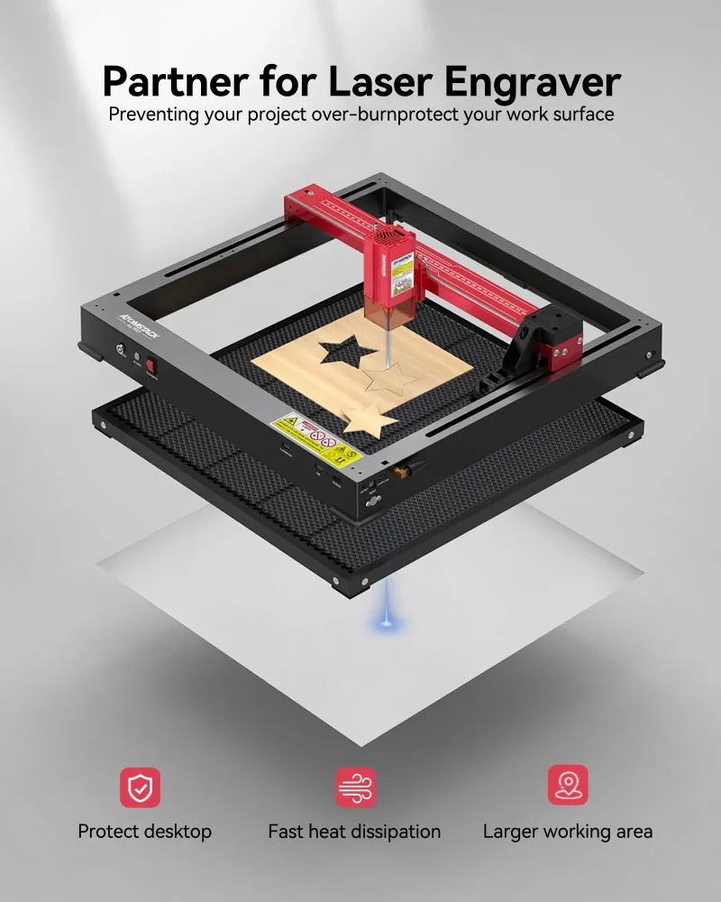 ATOMSTACK F4 Honeycomb Wabentisch
